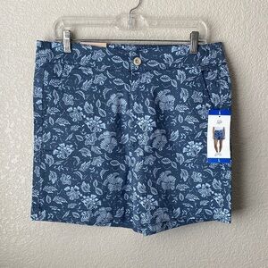 Jachs Navy Floral Shorts/Large